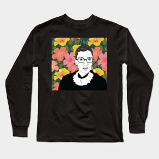 RBG Floral Long Sleeve T-Shirt